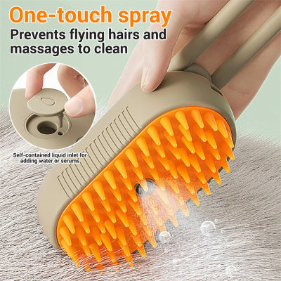 LOVILDS™ Steam brushes for pets are bath-free, convenient and fast. Can be used for a month on a single charge